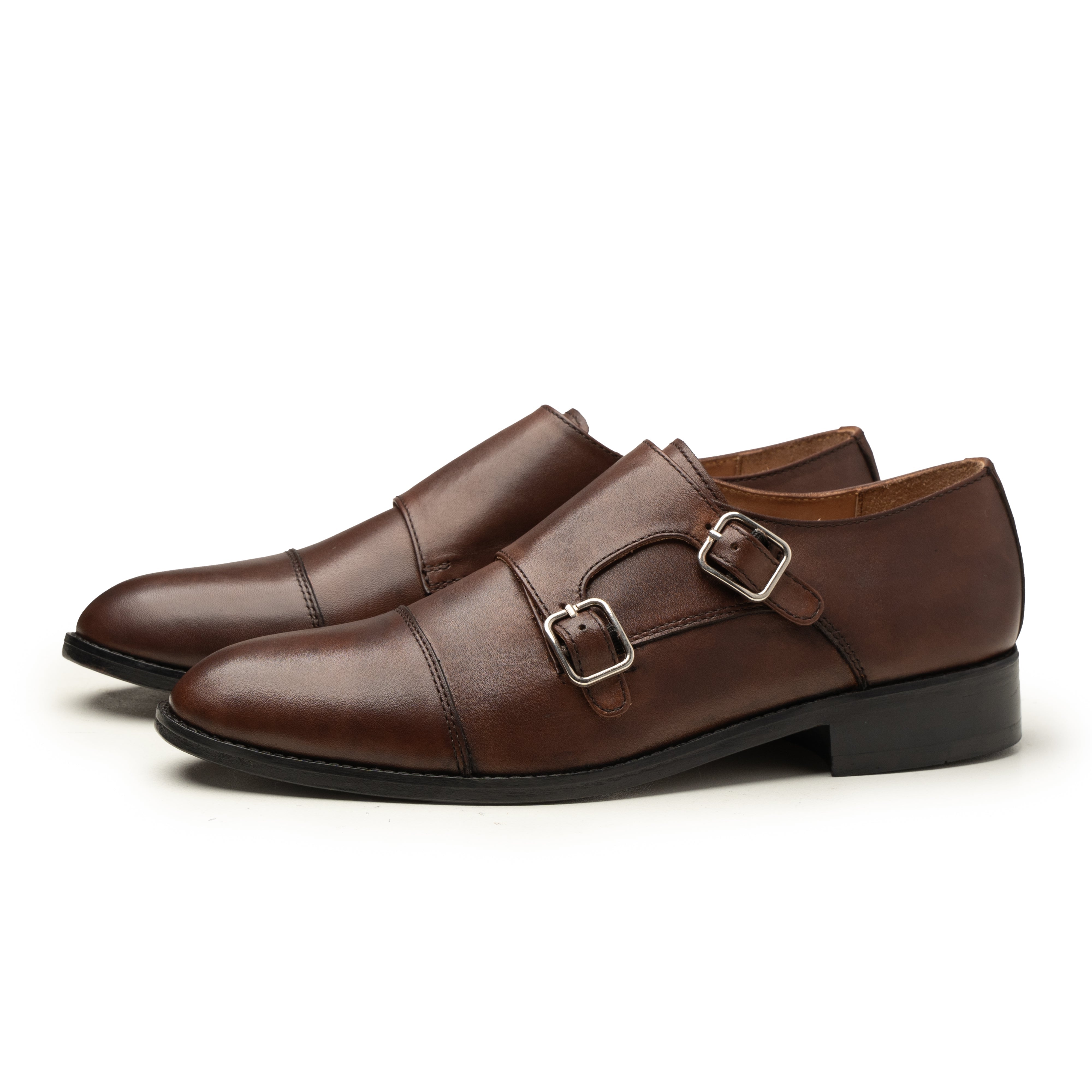 Men's Black Leather Formal Shoes, Style 8327