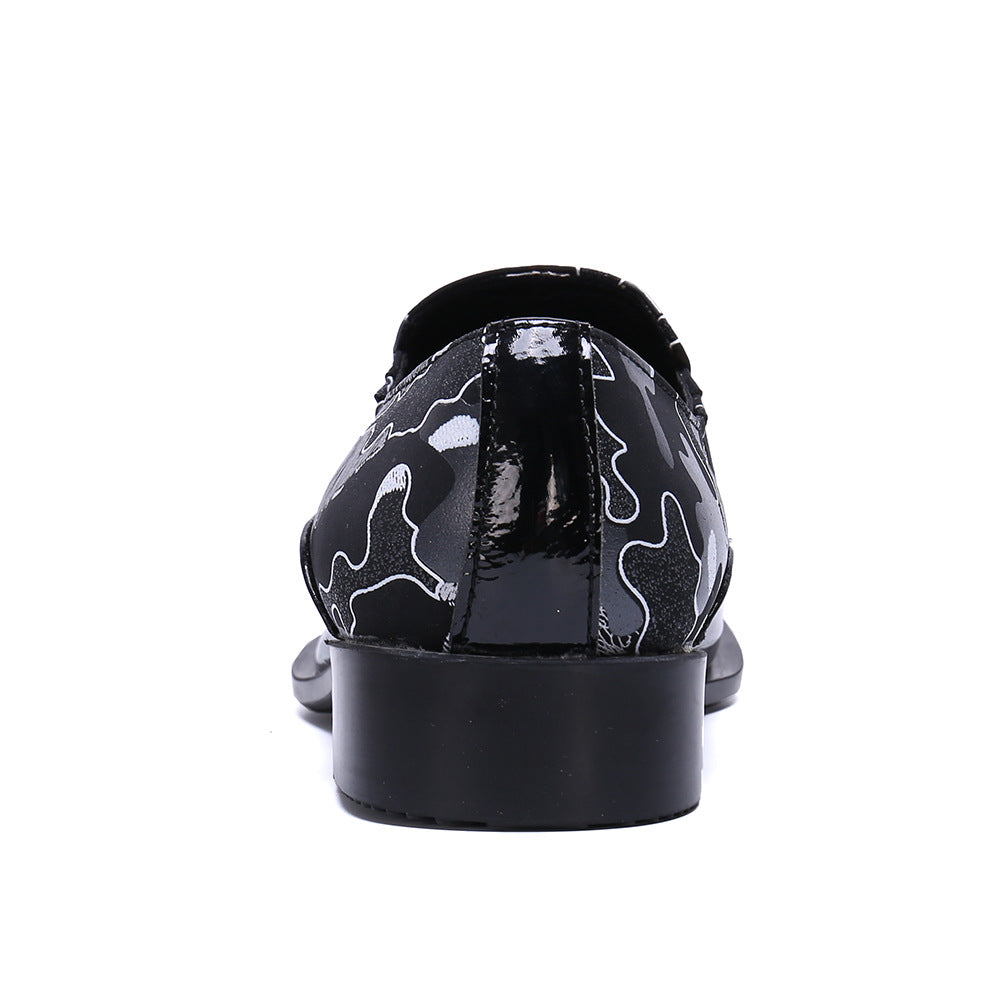 Men's Black Leather Oxford Formal Shoes – Business, British Style