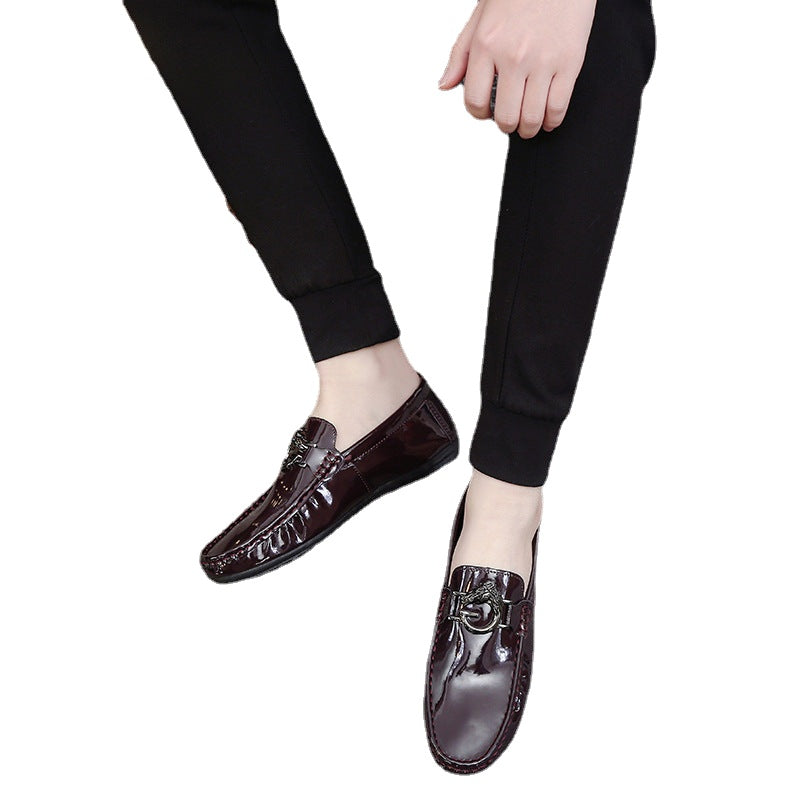 Men's Black Loafers – Style 50
