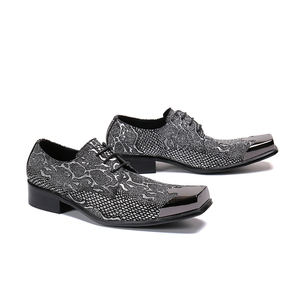 Men's Leather Loafers – Business, Wedding – Style 57