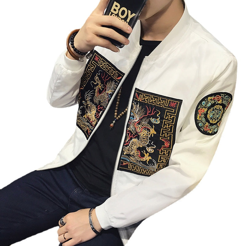 Men's Jacket, Embroidered