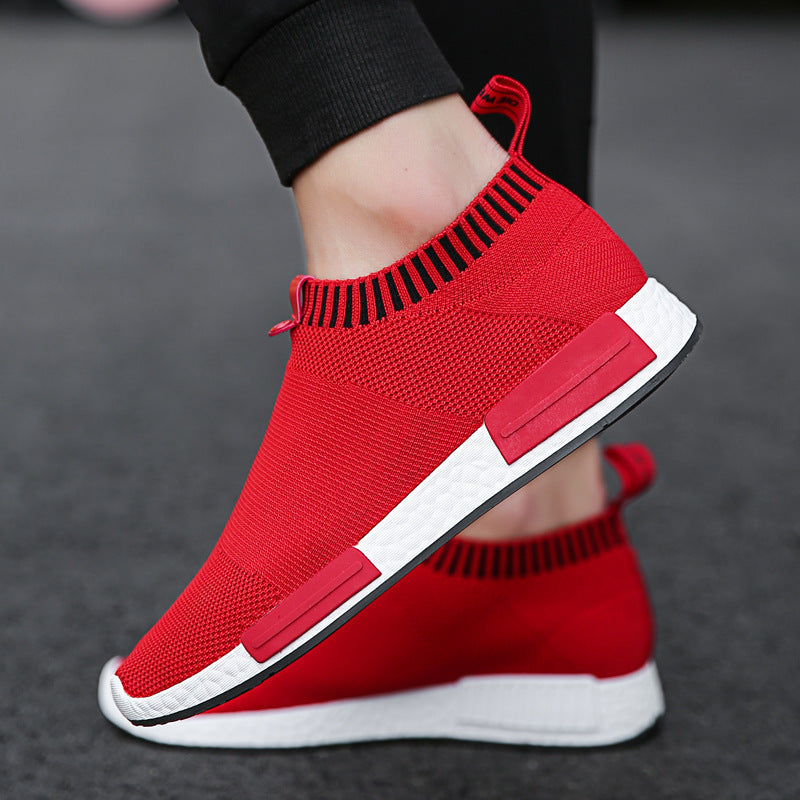 Men's Black Mesh Sneakers, Breathable, Style 6231