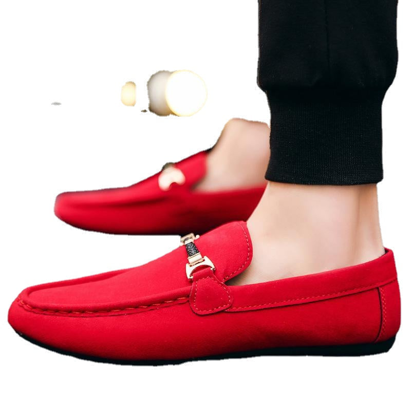 Men's Red Loafers, Style 9079