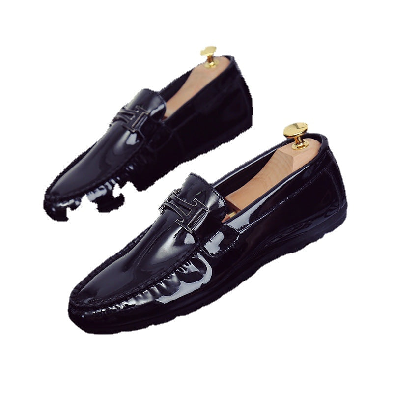 Men's Black Loafers – Style 11