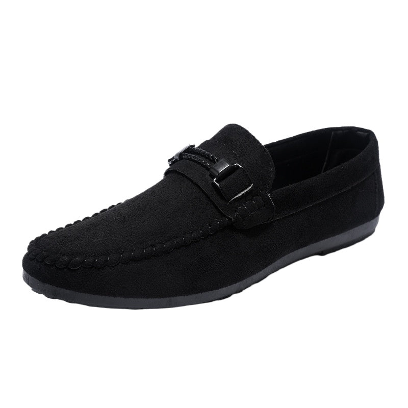 Soft sole casual and lightweight new low-top formal wear men's loafer beanie shoes men's wedding groom working fashion boys