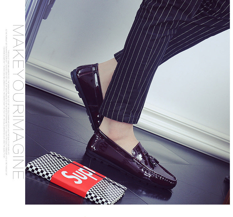 Men's Red Loafers, Style 9591