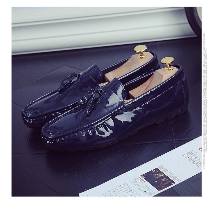 Men's Blue Loafers, Style 5031