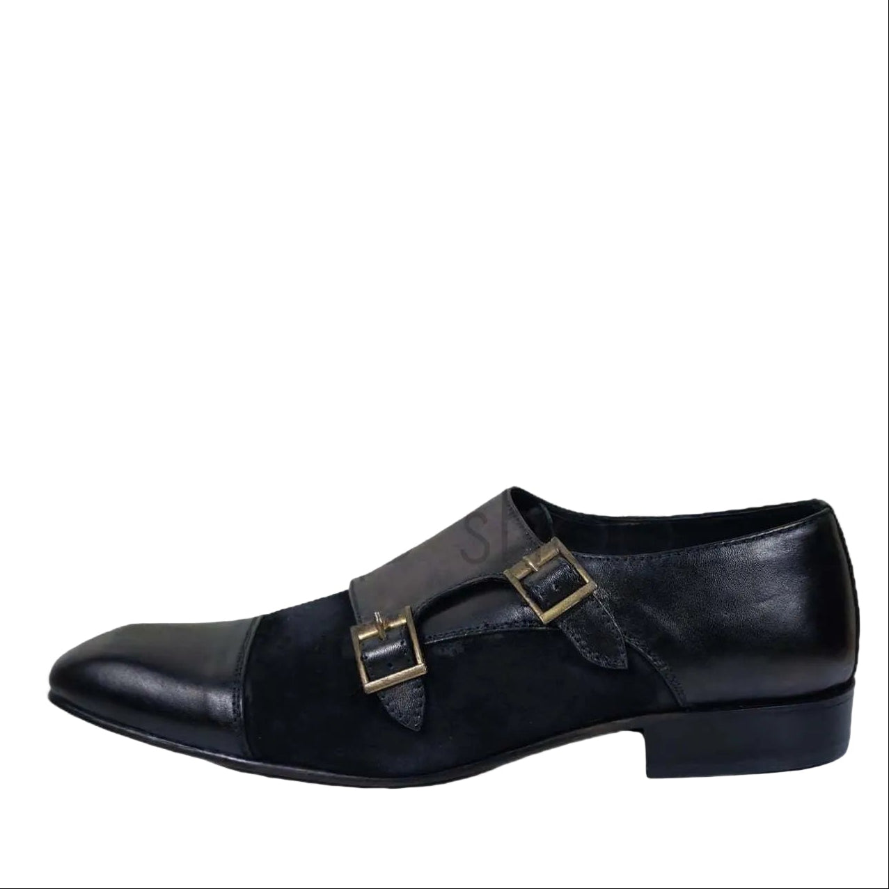 Men's Black Leather Formal Shoes, Style 5303