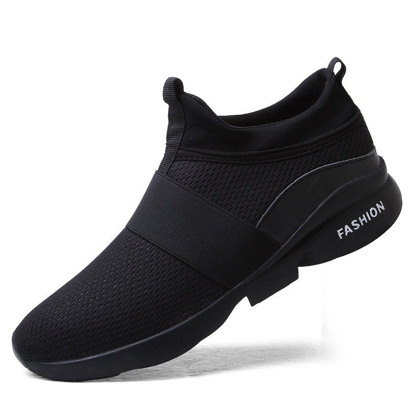 Men's Black Sneakers, Style 1655