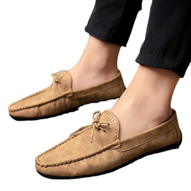 Men's Black Loafers, Style 1671