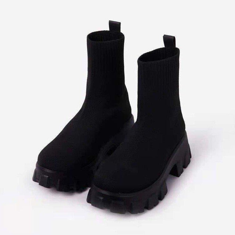 Men's Black Boots, Style 0823