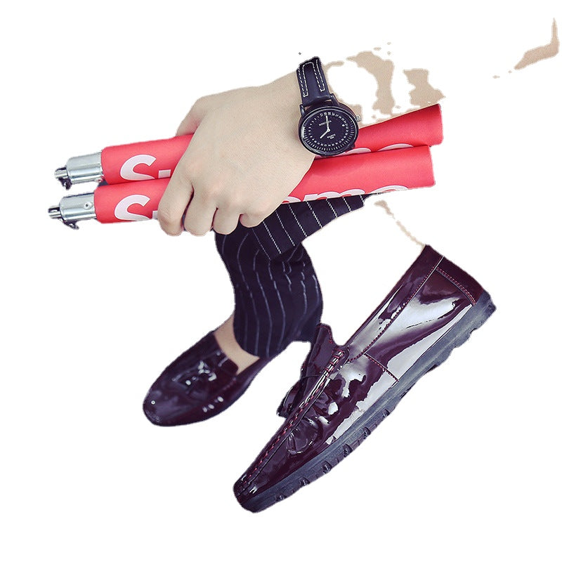 Men's Red Loafers, Style 9591