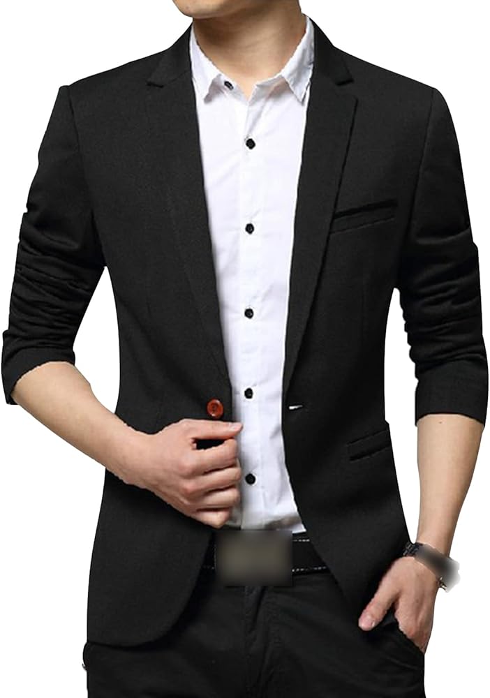 Men's Black Jacket – Business, Wedding