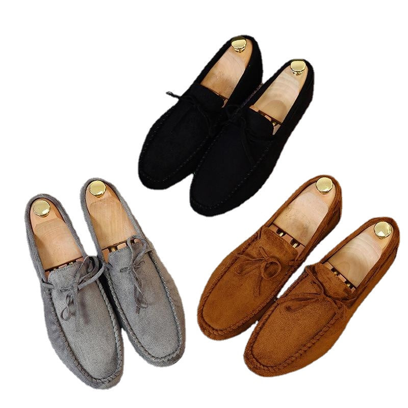 Men's Black Loafers, Style 3399