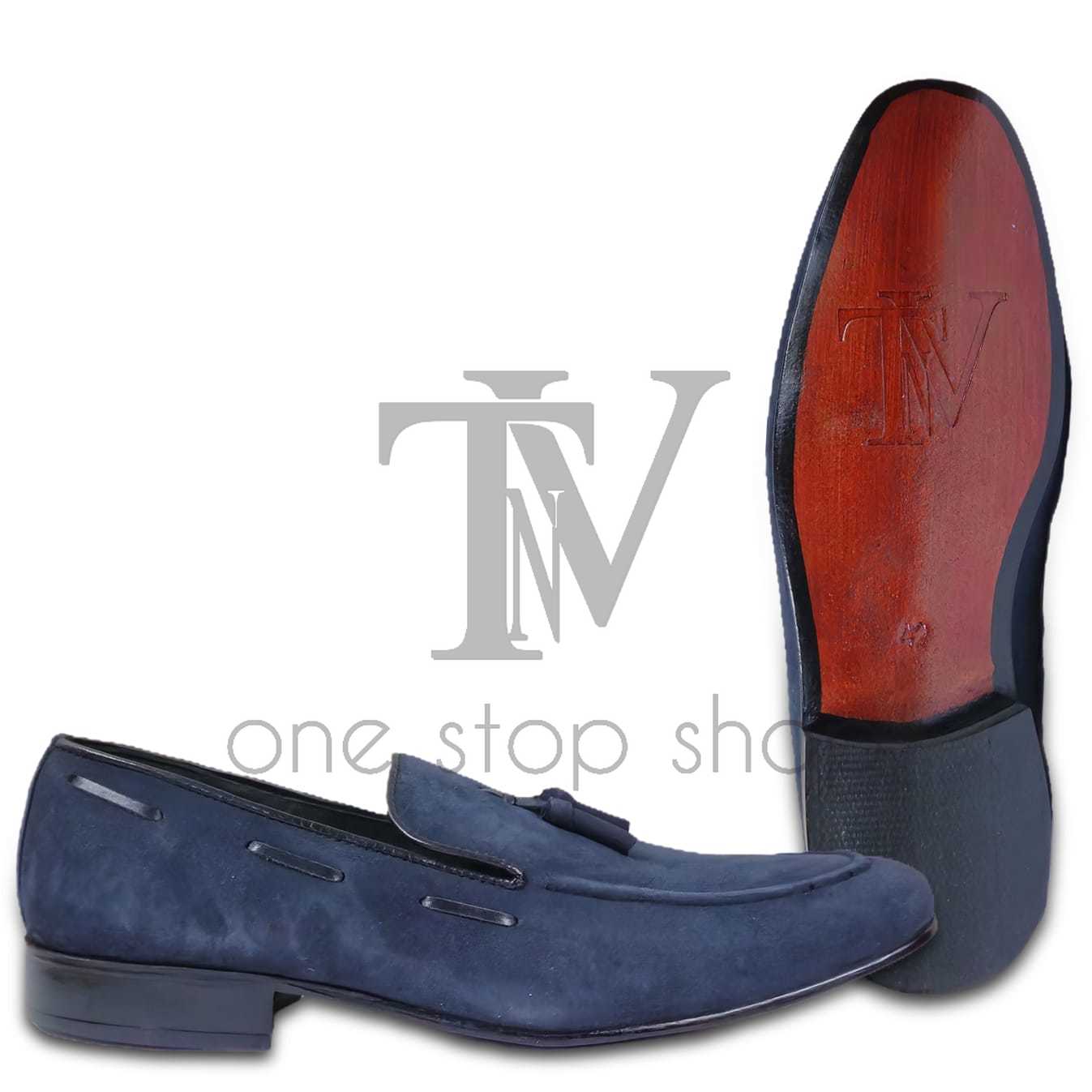 Men's Black Leather Shoes, Style 6327