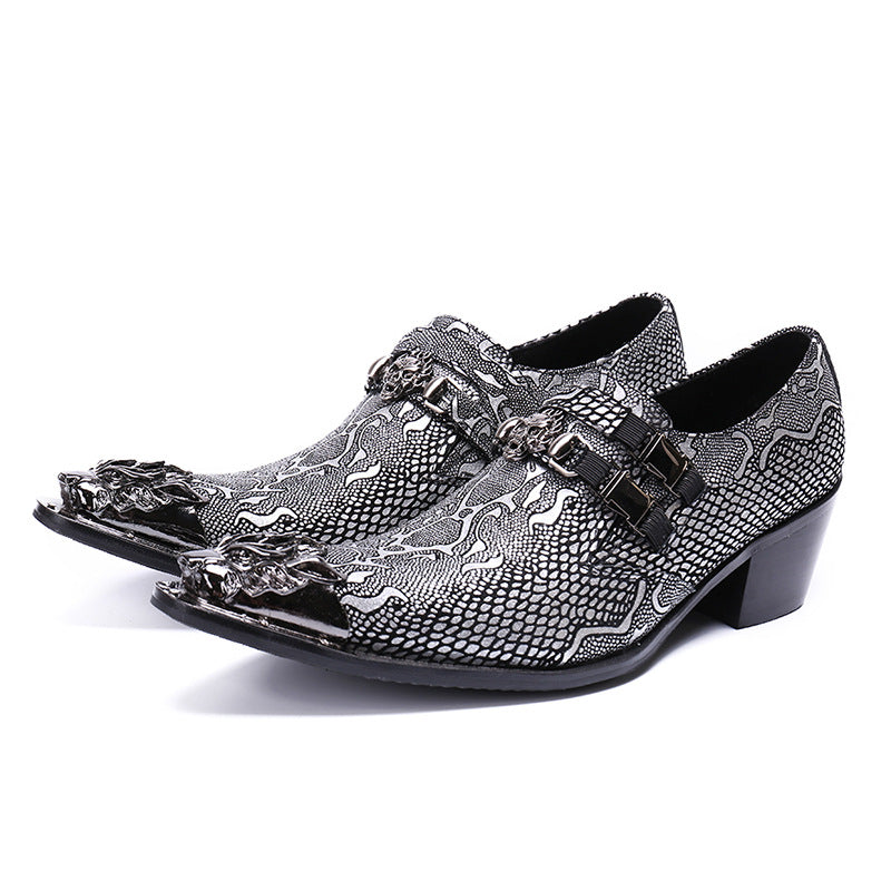 Men's Leather Formal Shoes – Pointed Toe, Business – Style 233