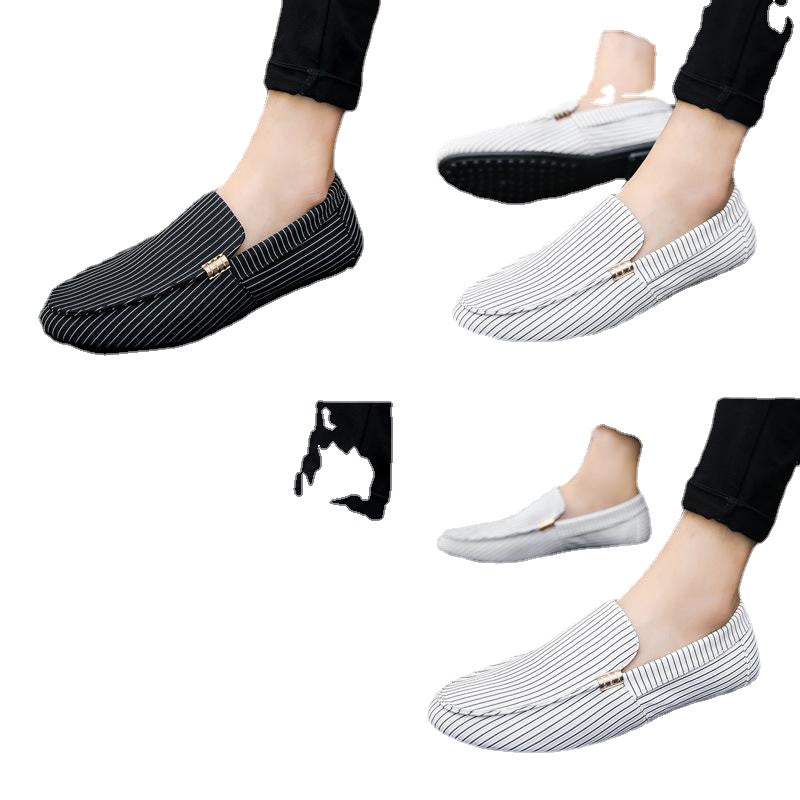 Men's Black Loafers, Style 9431