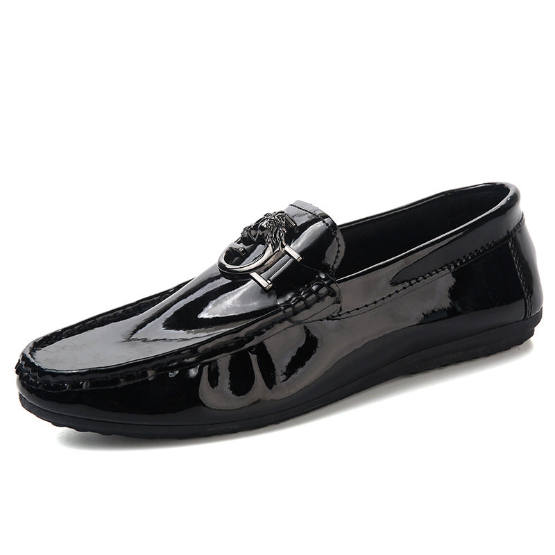 Men's Black Loafers – Style 50