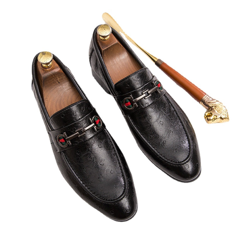 Men's Leather Casual Shoes – Retro, Business