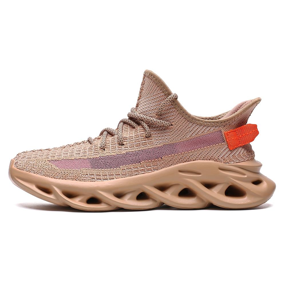 Men's Green Sneakers, Breathable