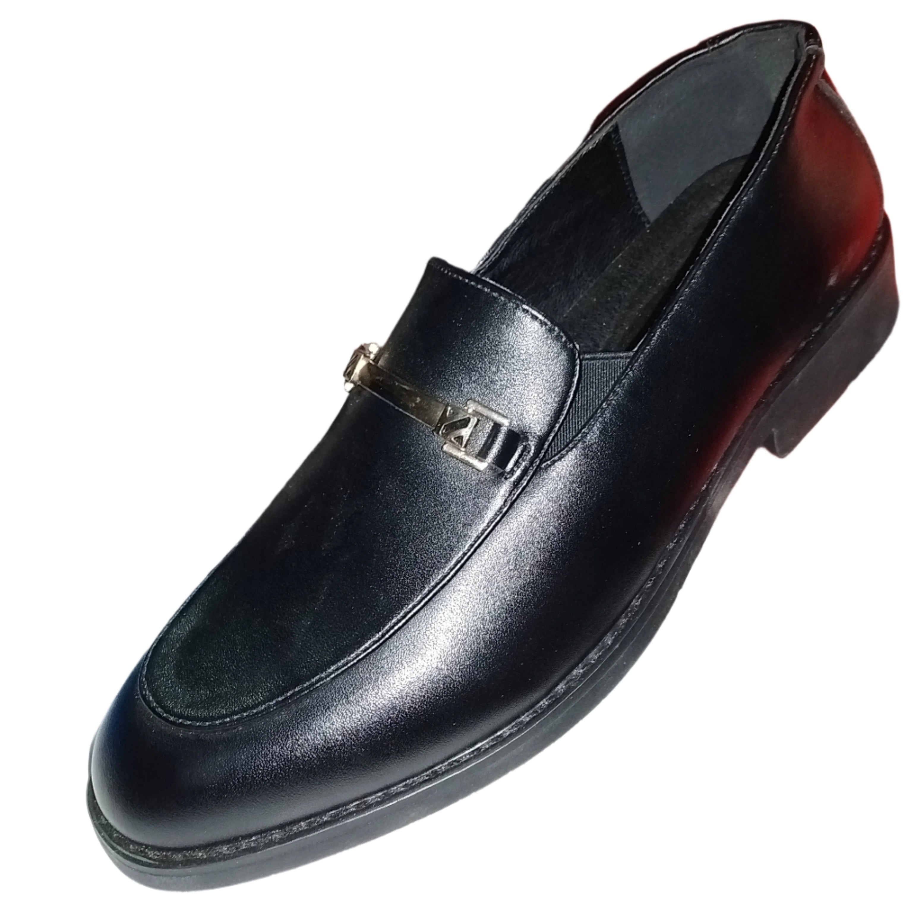Men's Black Formal Shoes, Style 4039