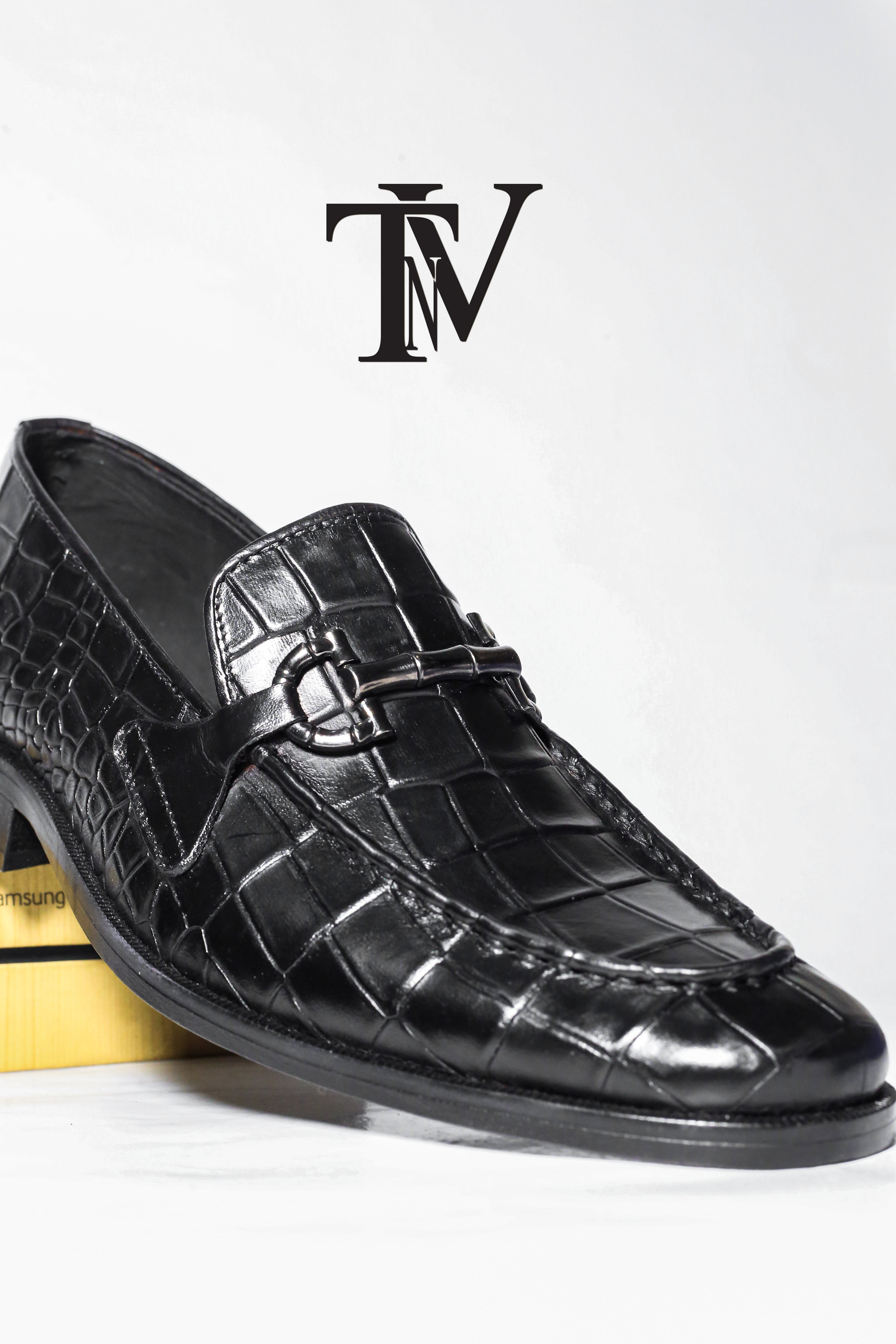 Men's Leather Loafers, Style 8071