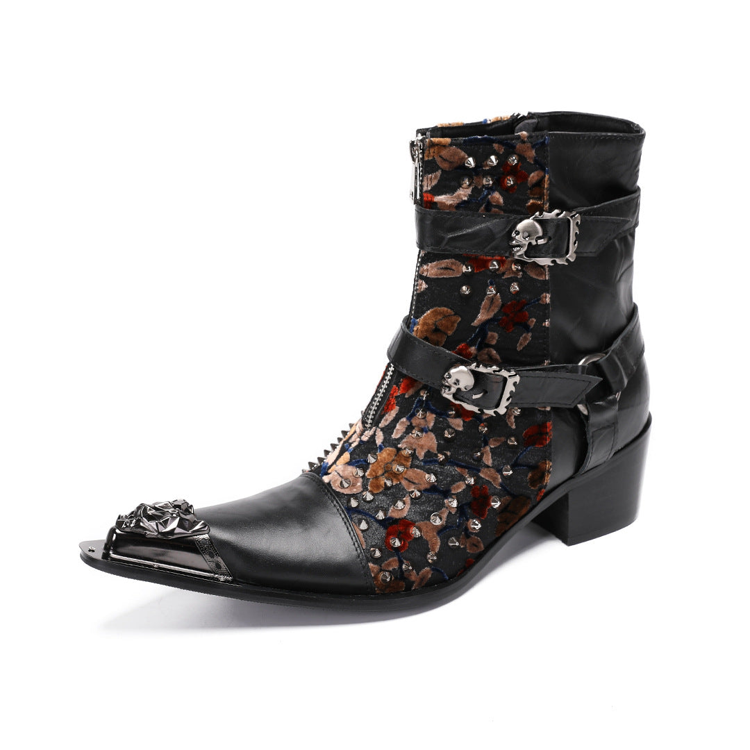 Men's Leather Chelsea Boots – Platform, Business