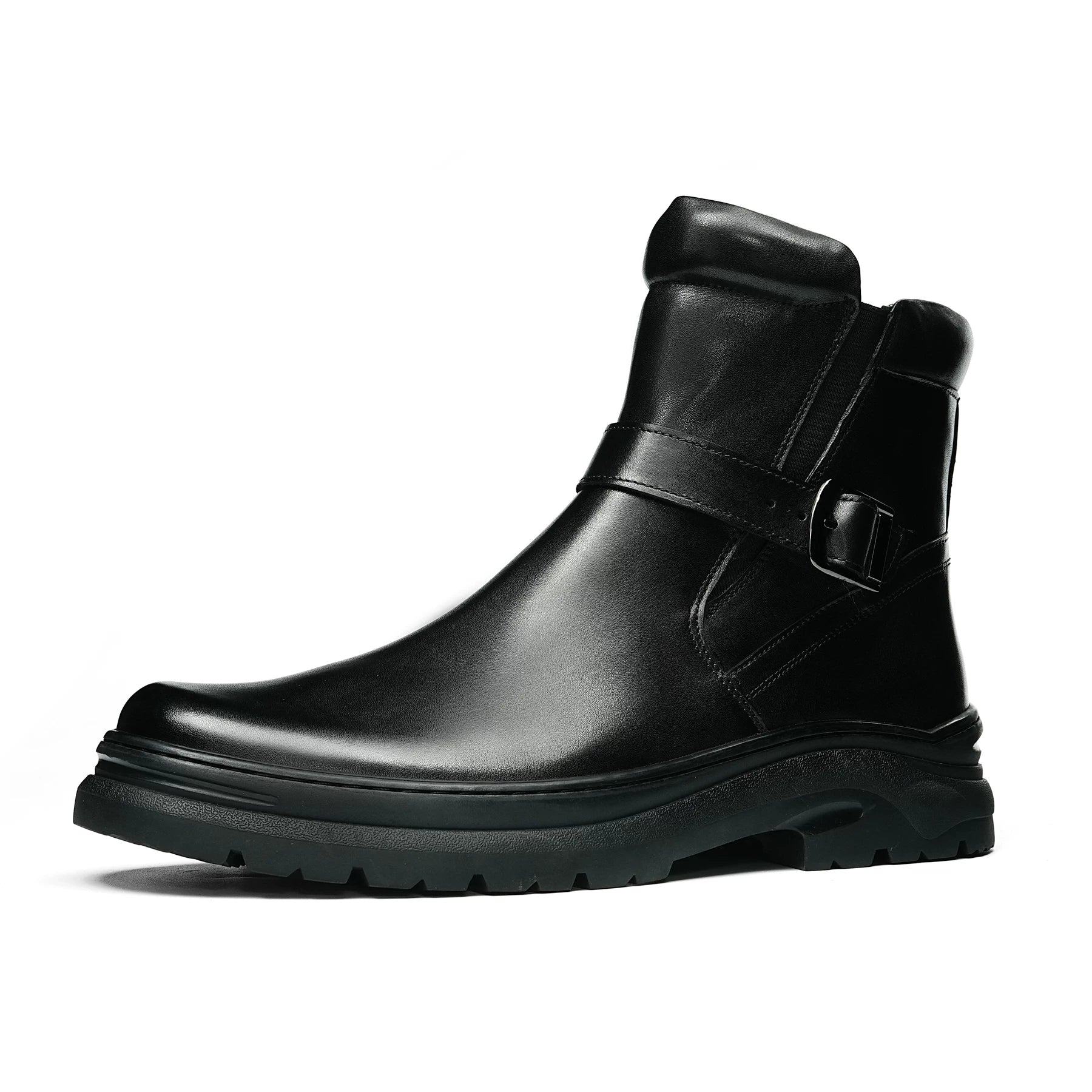 Men's Martin Boots, Height Increasing, Thick Sole