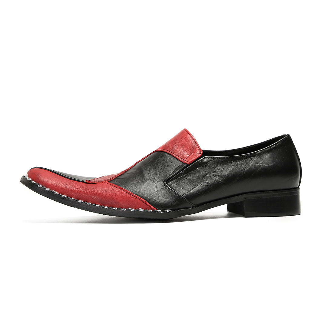 Men's Leather Loafers – Business, Wedding – Style 39