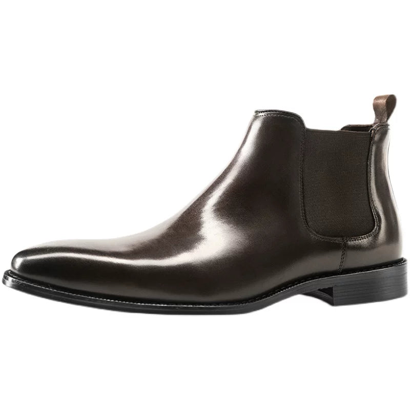 Men's Genuine Leather Martin Boots, British Style