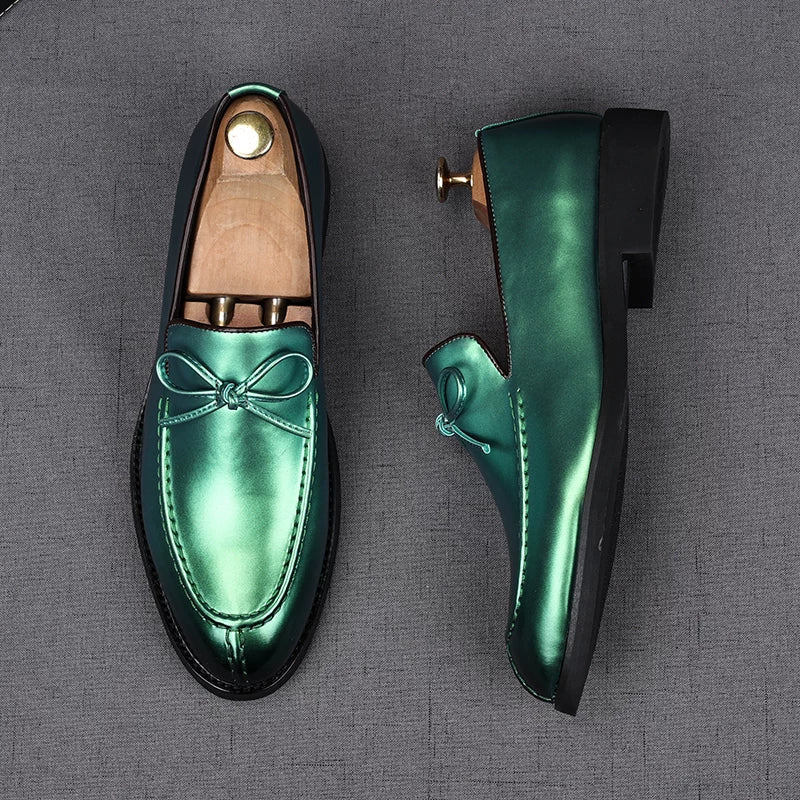 Men's Loafers, Pointed Toe, Slip-On