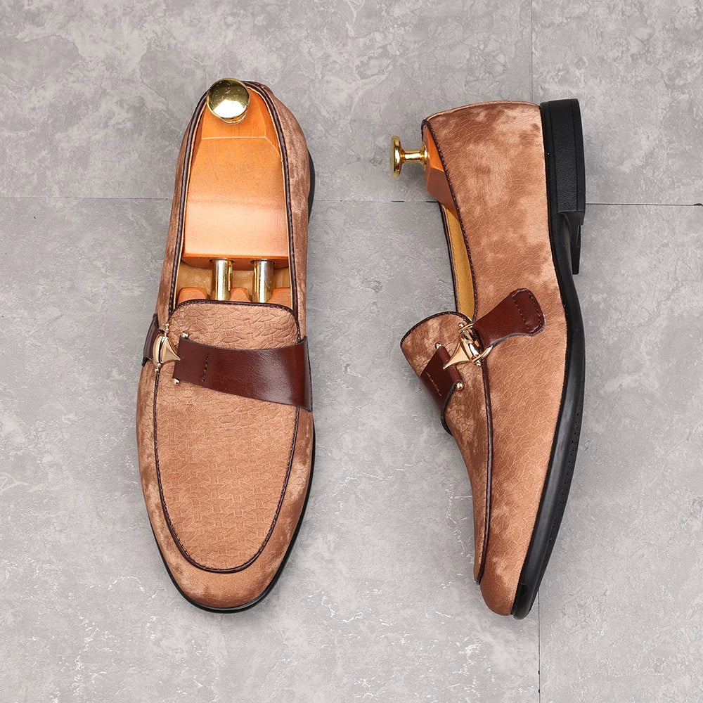 Men's Loafers, Height Increasing, Pointed Toe