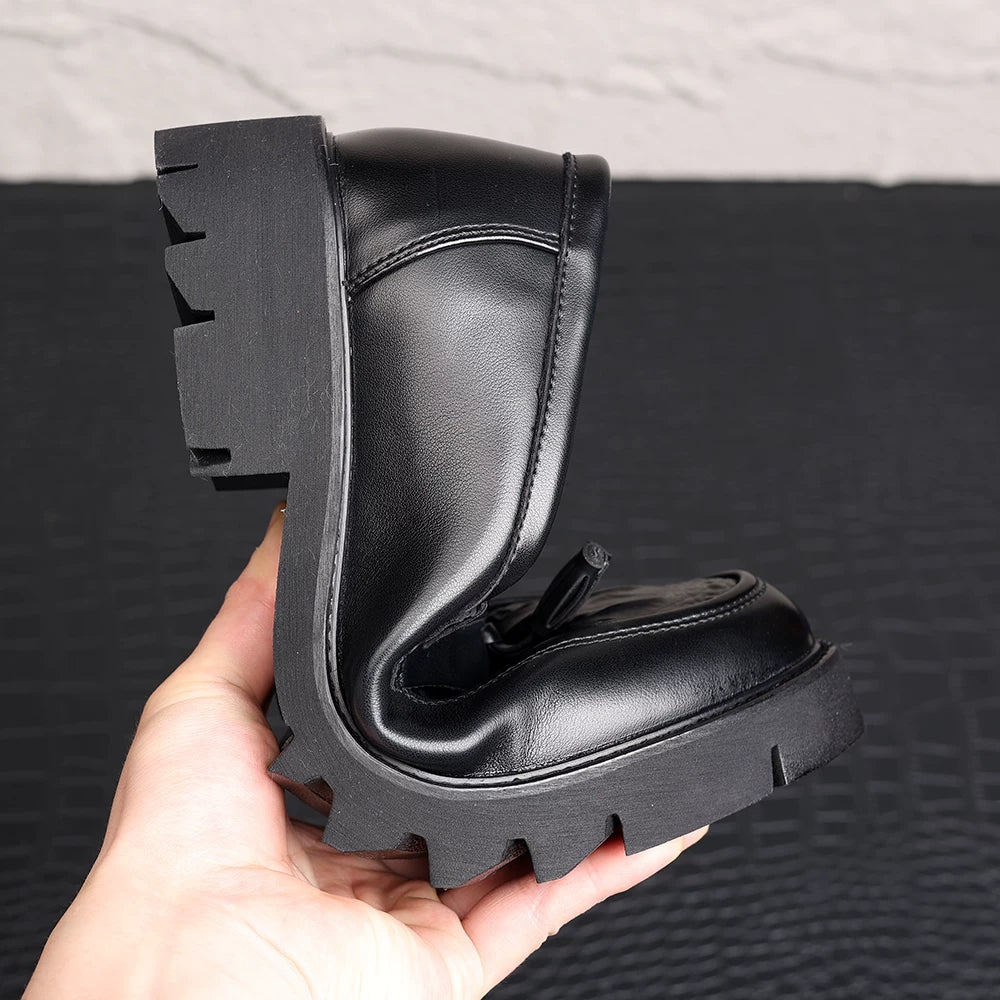 Men's Loafers, Height Increasing, Slip-On