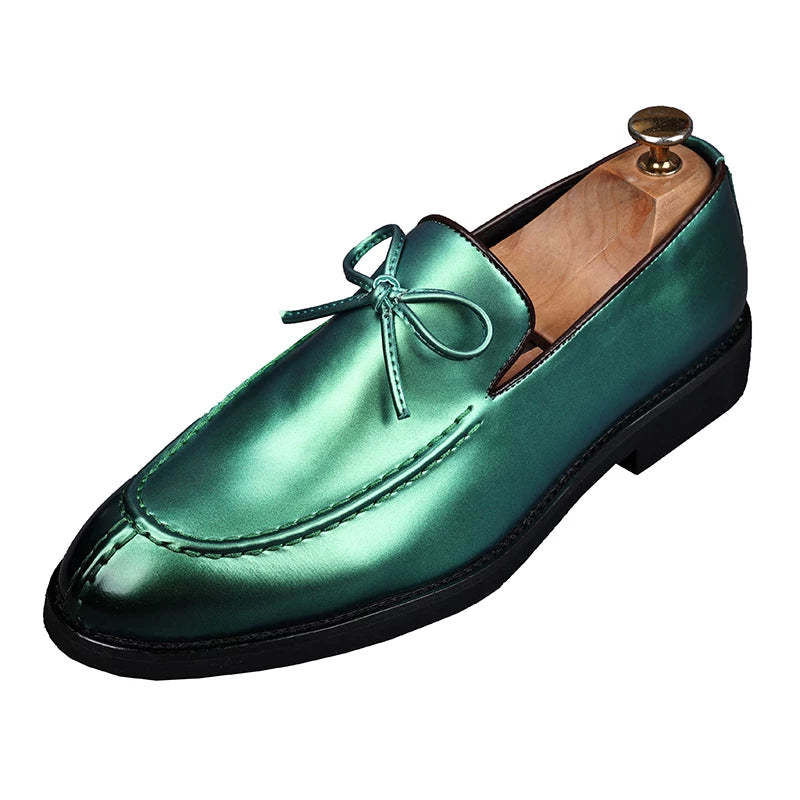 Men's Loafers, Pointed Toe, Slip-On