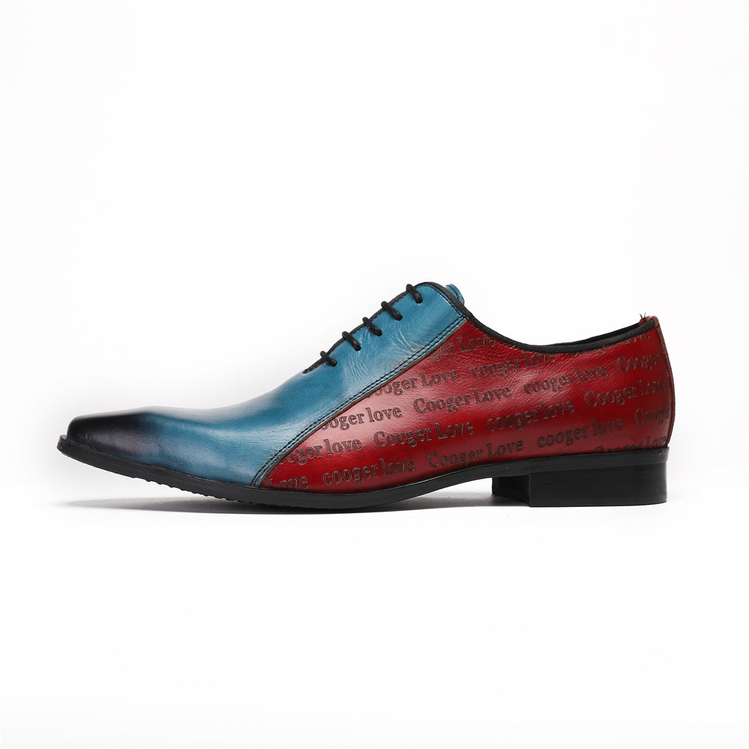 Men's Leather Oxford Formal Shoes – Business, Wedding – Style 15