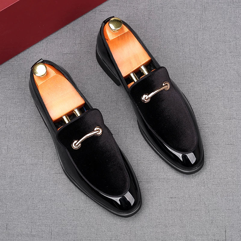 Men's Loafers, Pointed Toe, Slip-On