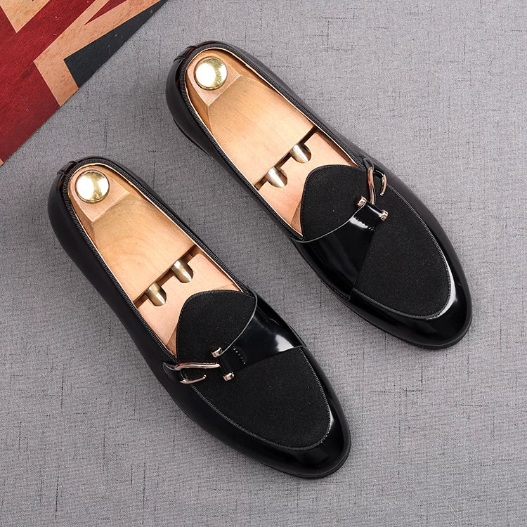Men's Loafers, Pointed Toe, Slip-On
