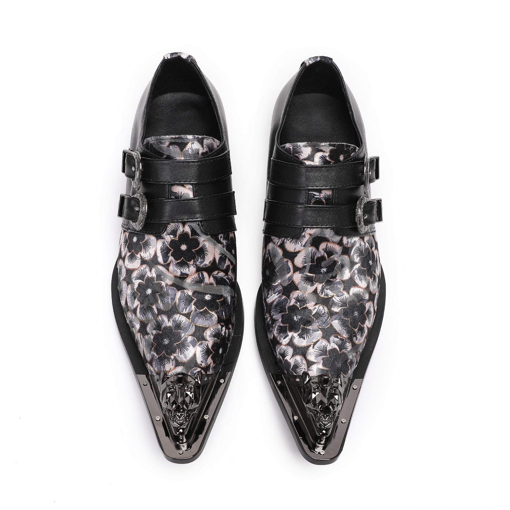 Men's Leather Derby Formal Shoes – Business, Wedding – Style 96