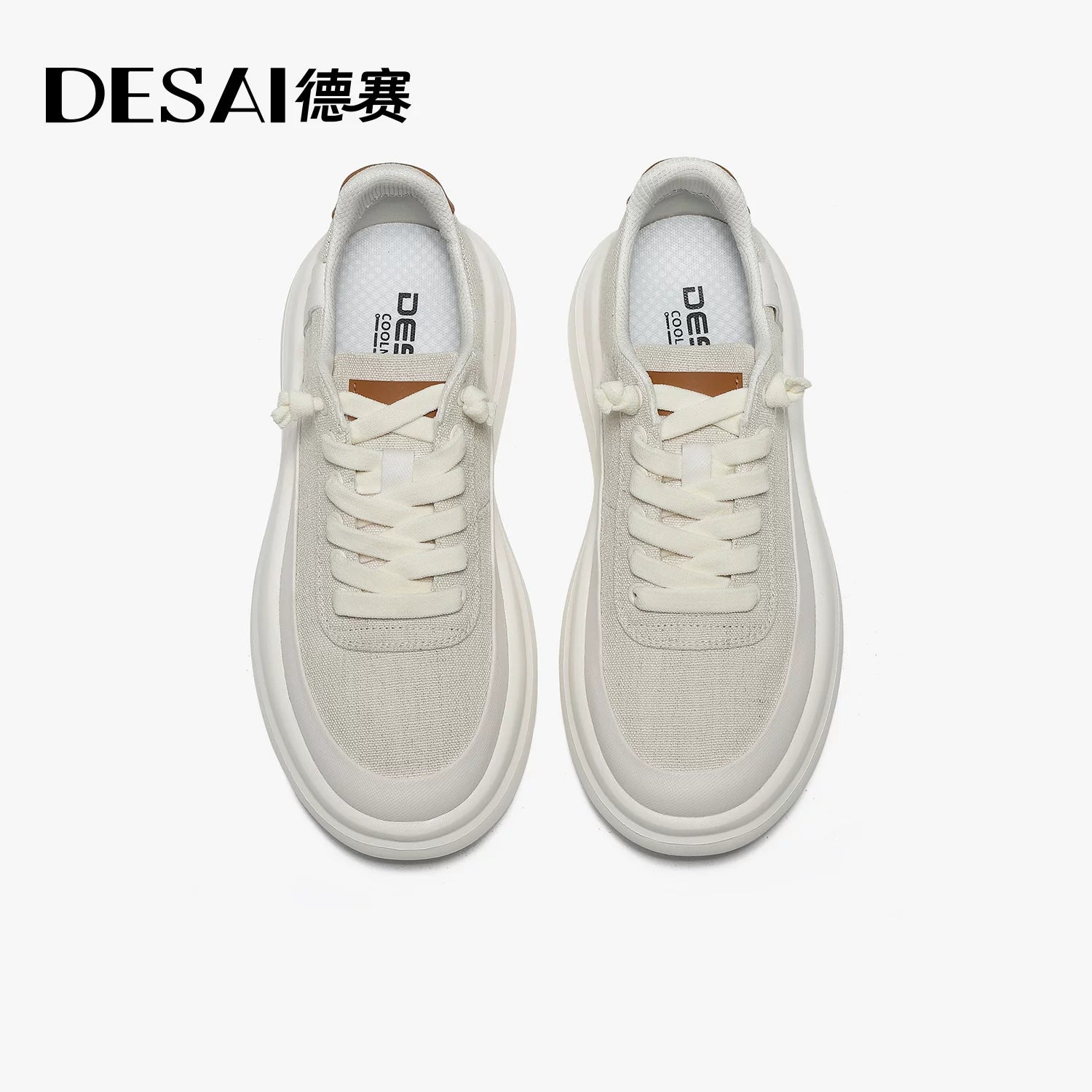 Men's Casual Shoes, Height Increasing, Thick Sole