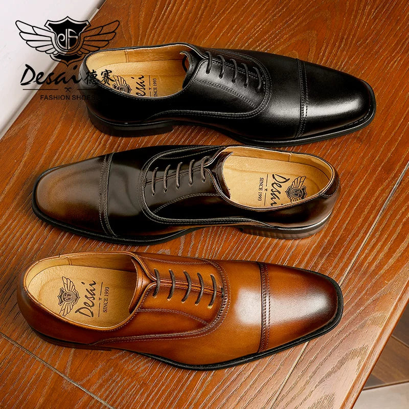 Men's Genuine Leather Leather Shoes, Business, Formal