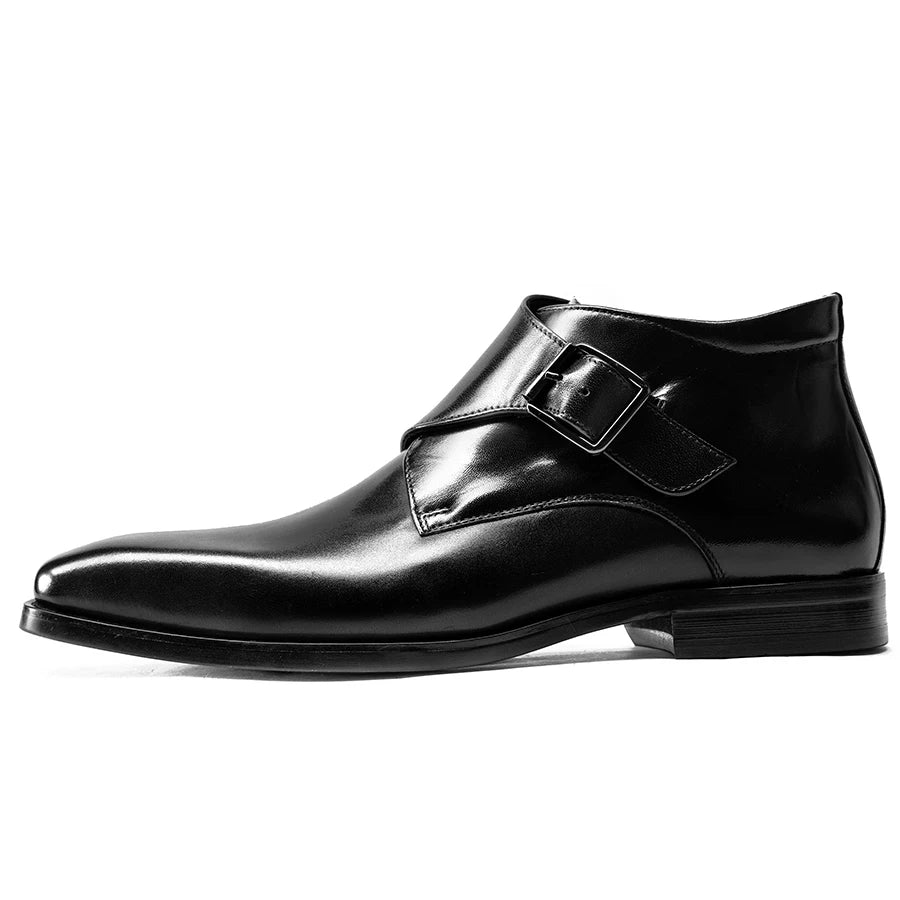 Men's Genuine Leather Martin Boots, Business, Formal
