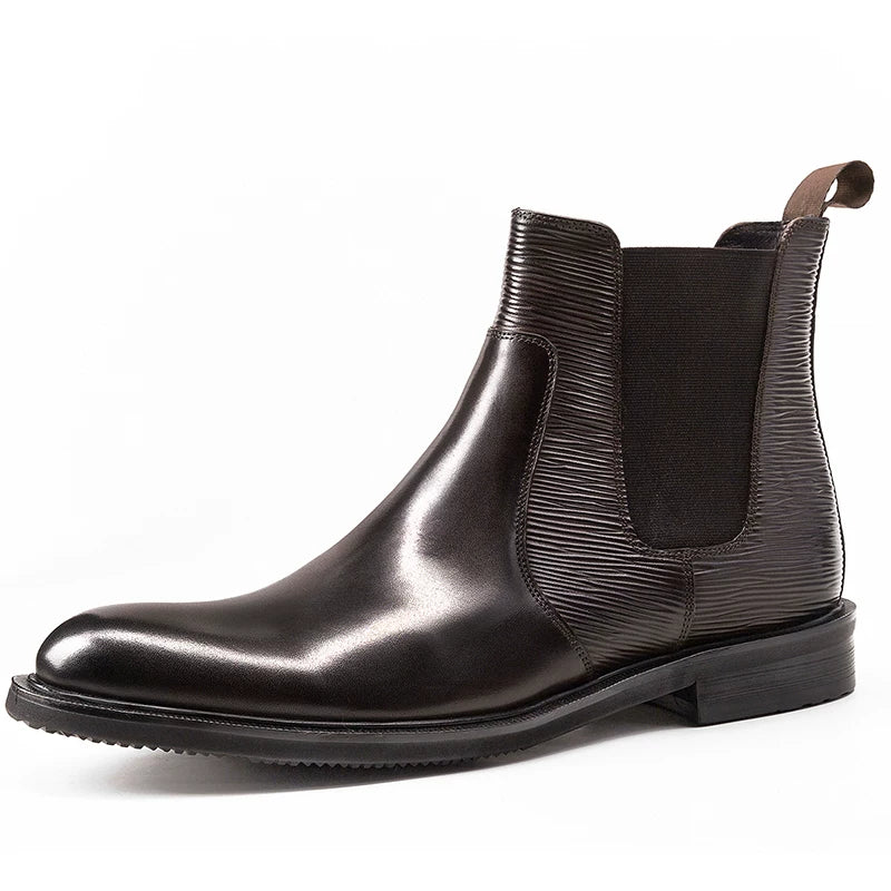 Men's Genuine Leather Martin Boots, British Style