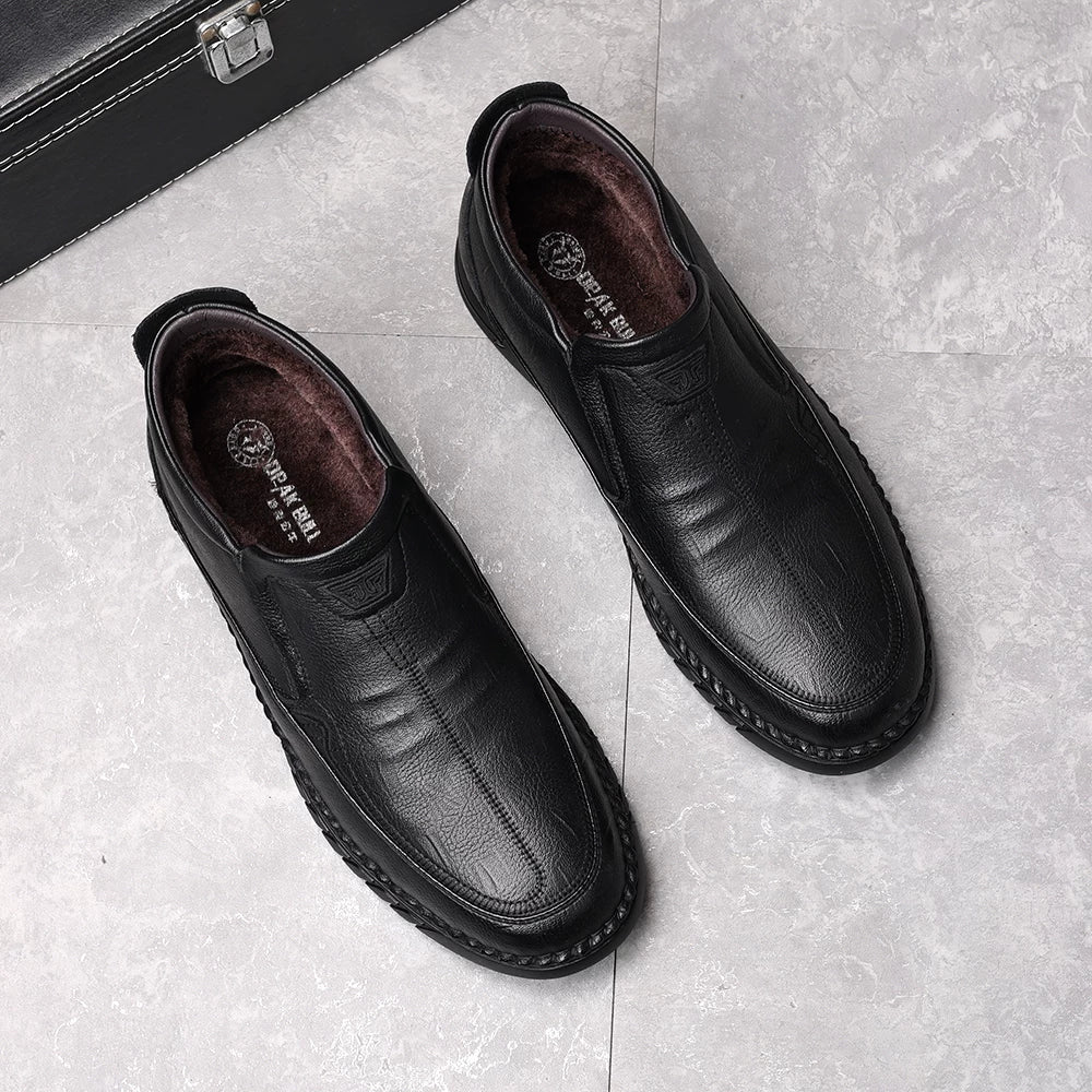 Men's Leather Shoes, Soft Sole