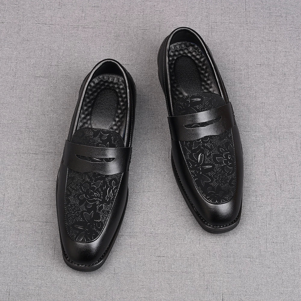 Men's Loafers, Height Increasing, Slip-On