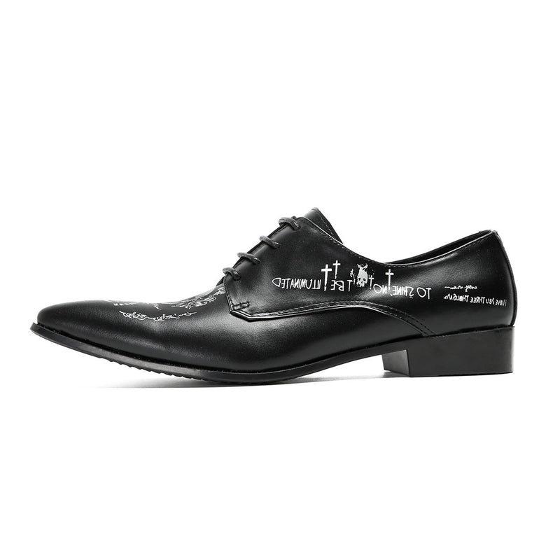 Men's Leather Casual Shoes, Business, Style 522