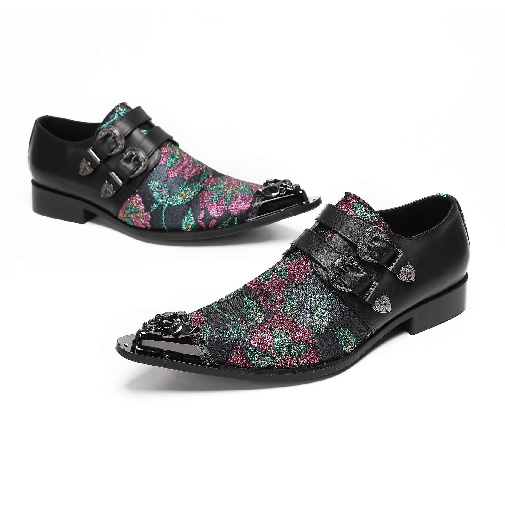 Men's Leather Derby Formal Shoes – Business, Wedding – Style 252