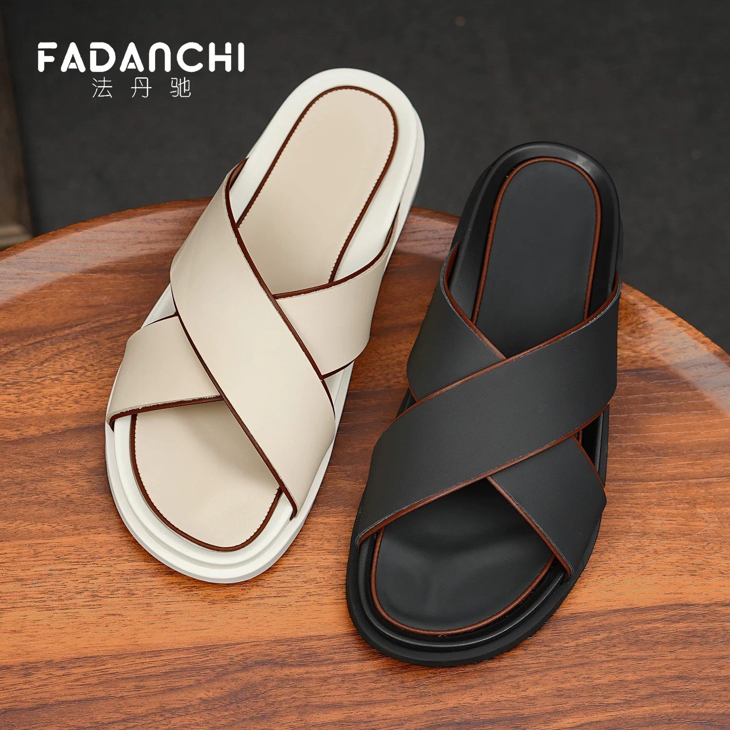 Men's Genuine Leather Sandals