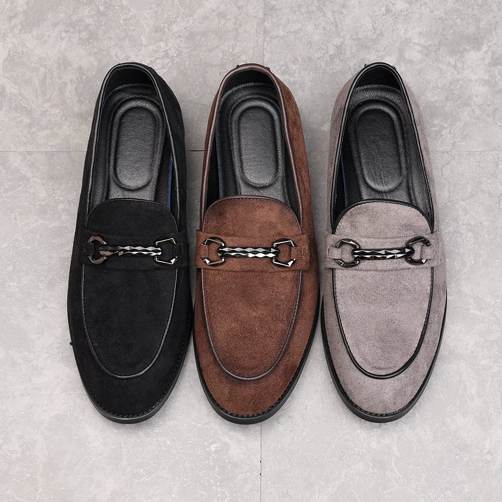 Men's Loafers, Height Increasing, Slip-On