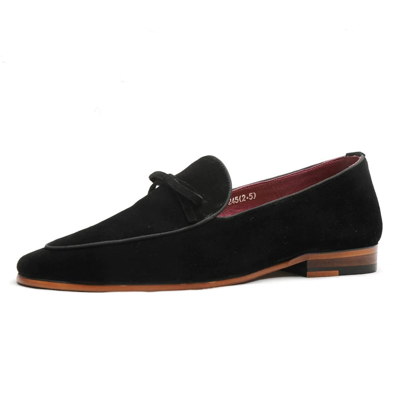 Men's Suede Loafers, Breathable, Slip-On
