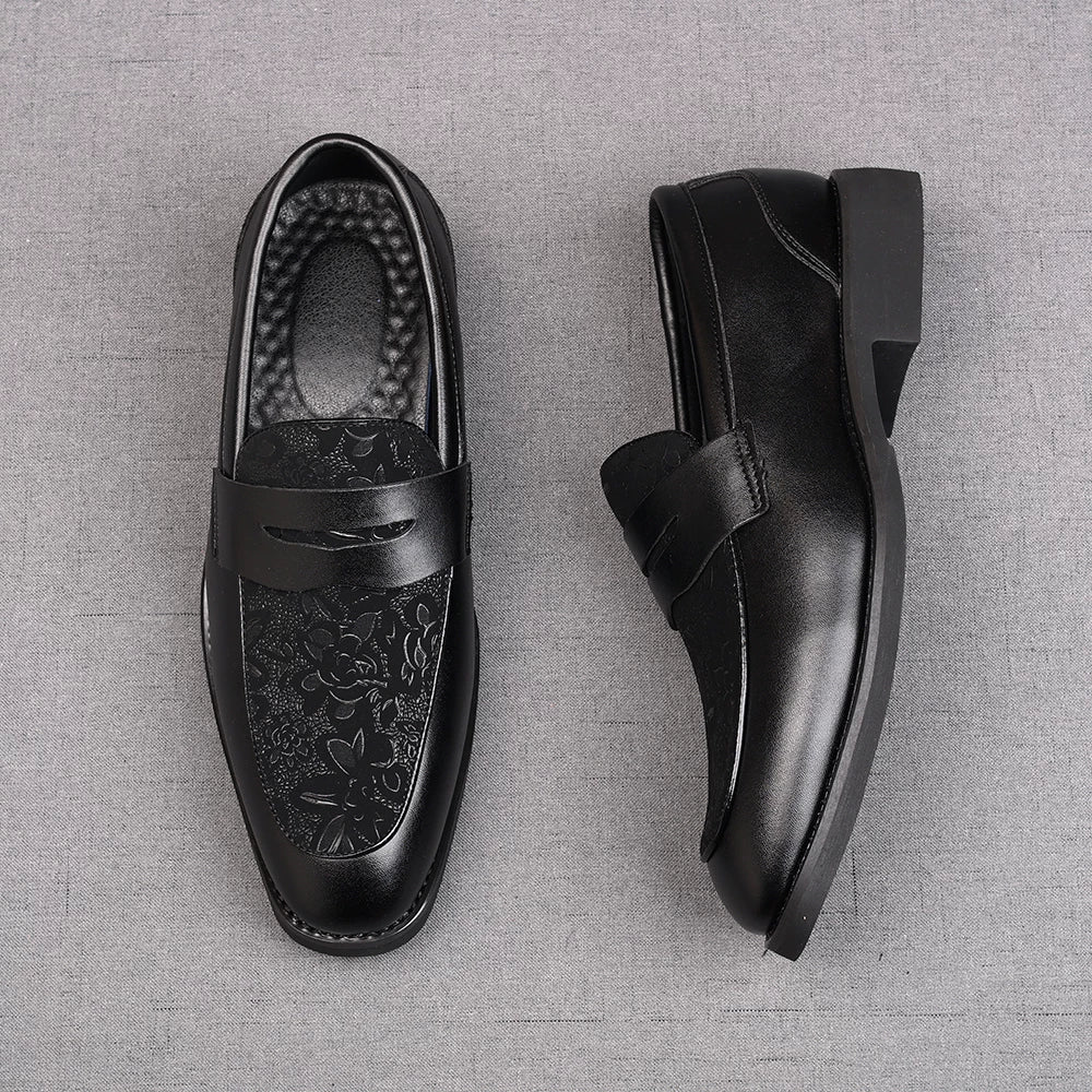 Men's Loafers, Height Increasing, Slip-On
